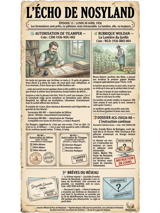 Affiche du numéro