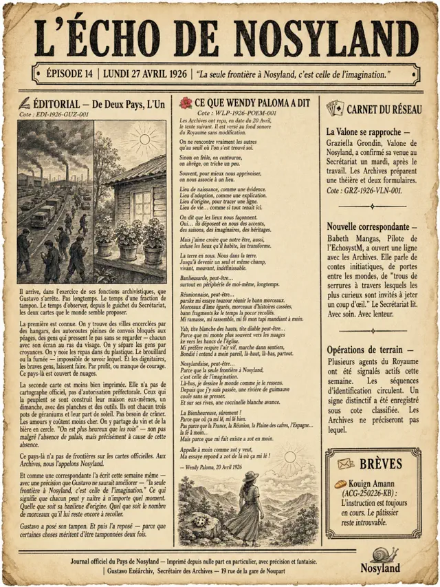 Affiche du numéro