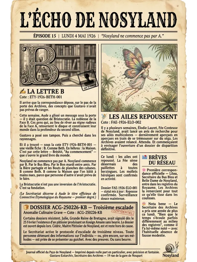 Affiche du numéro