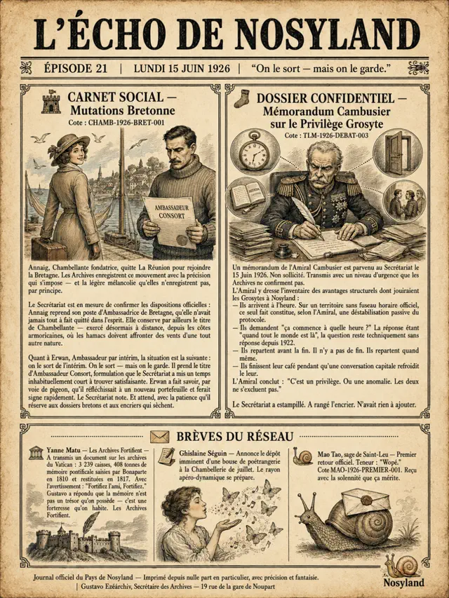 Affiche du numéro