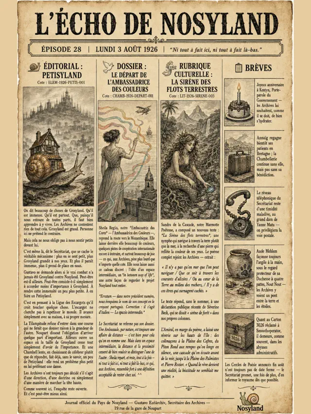 Affiche du numéro