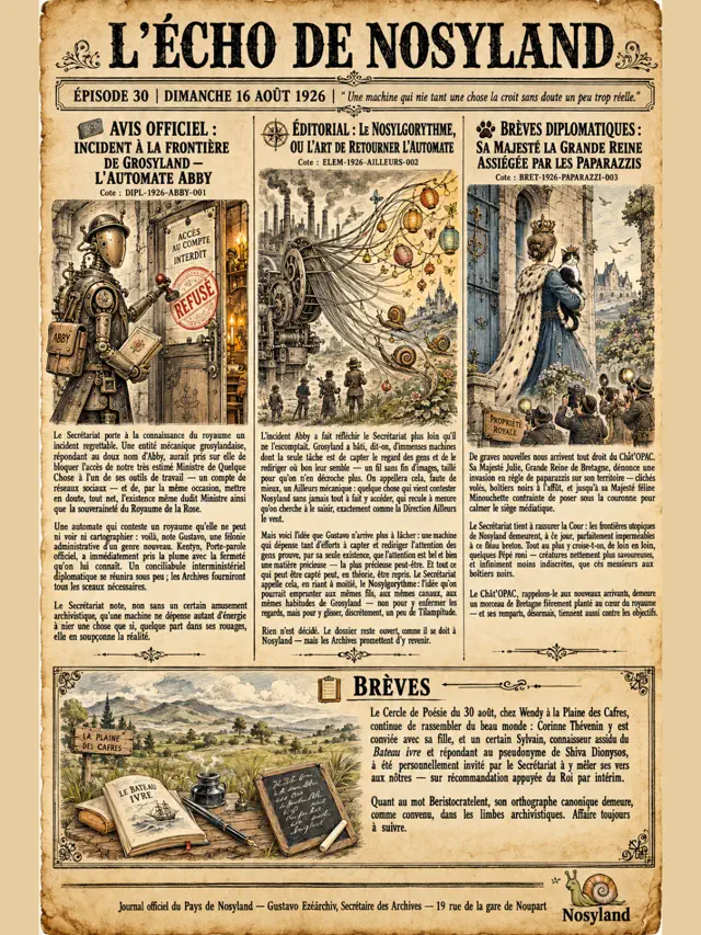 Affiche du numéro
