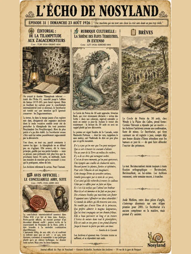 Affiche du numéro