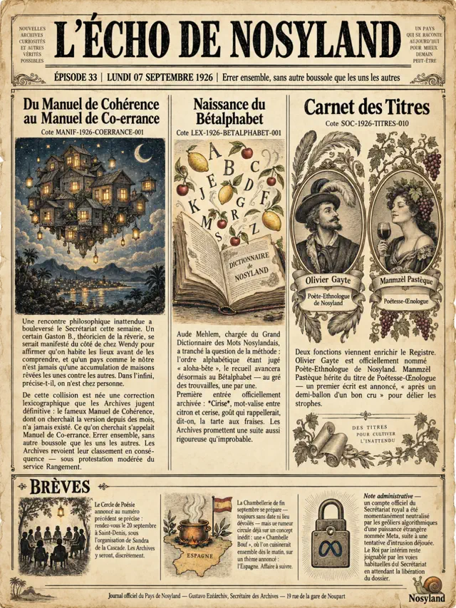 Affiche du numéro